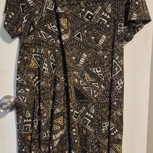 Geometric Patterned Dress